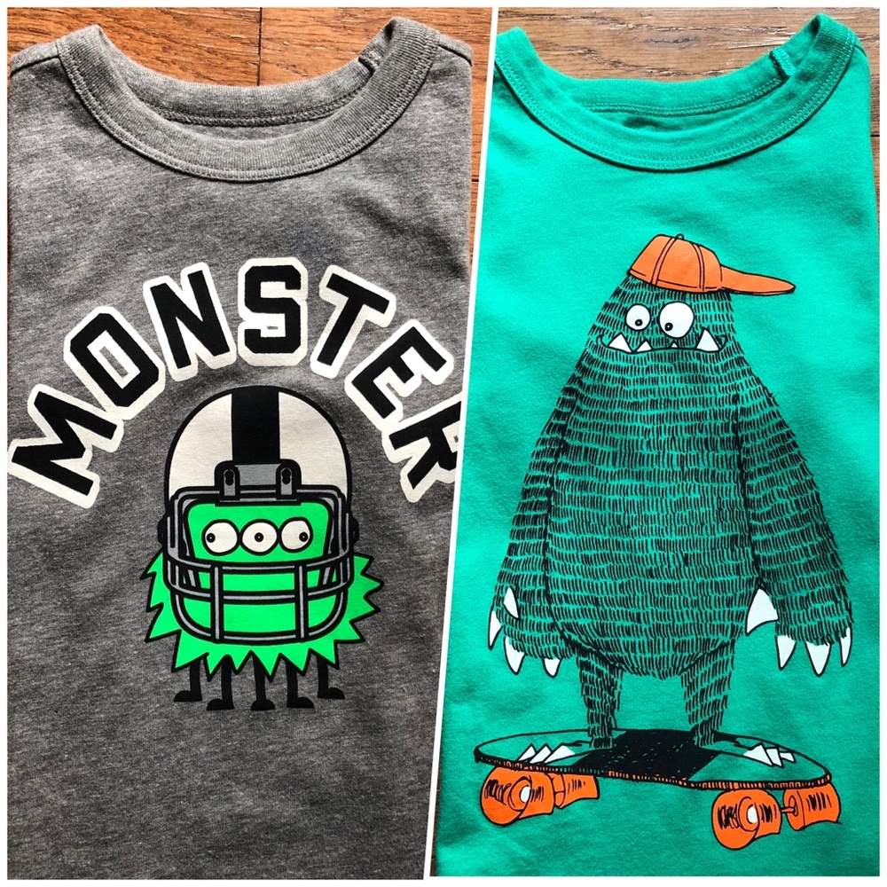 MONSTER T-shirt Duo!